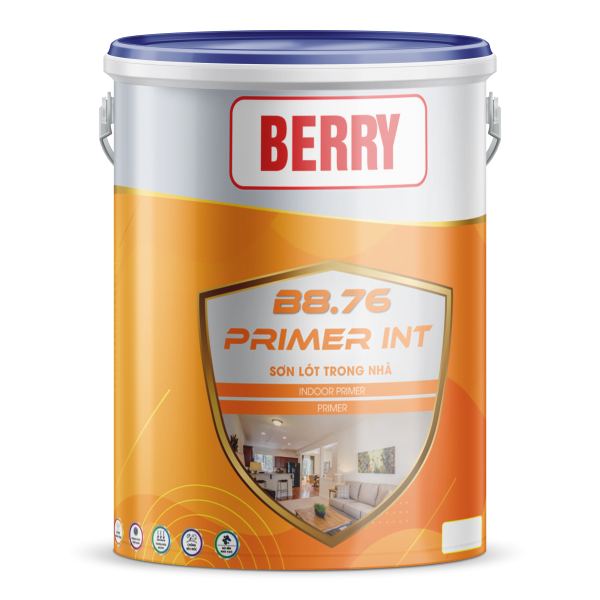 BERRY-PRIMER.INT: Sơn lót trong nhà - B8.76 - 6Kg